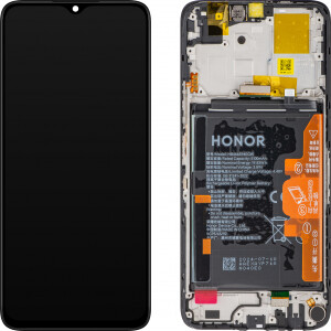 Honor X5 Plus / X6a Display with frame and battery black