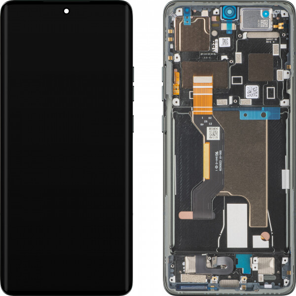 Motorola Edge 50 Ultra Display with frame gray