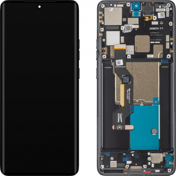 Motorola Edge 50 Pro Display mit Rahmen Schwarz
